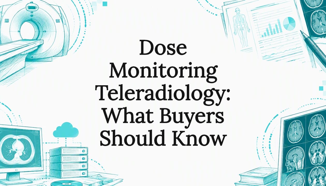 Dose monitoring title card illustration