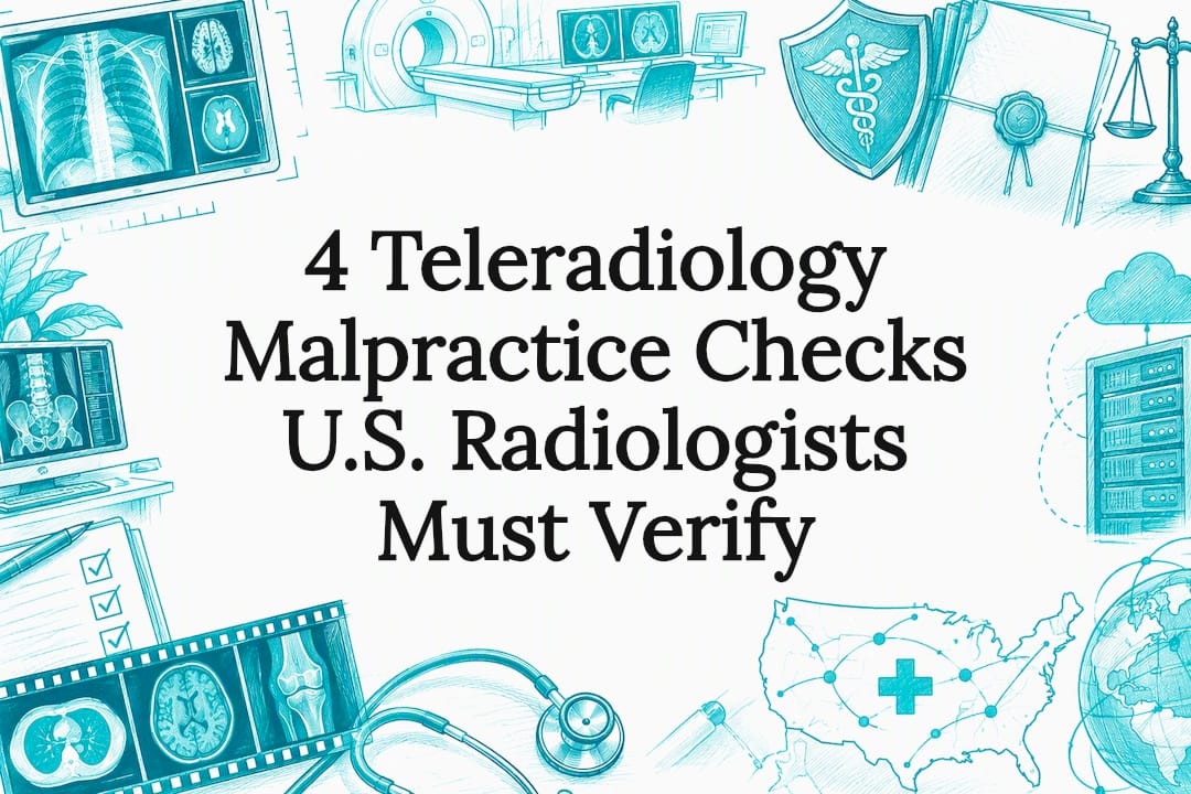 Teleradiology malpractice checks title card