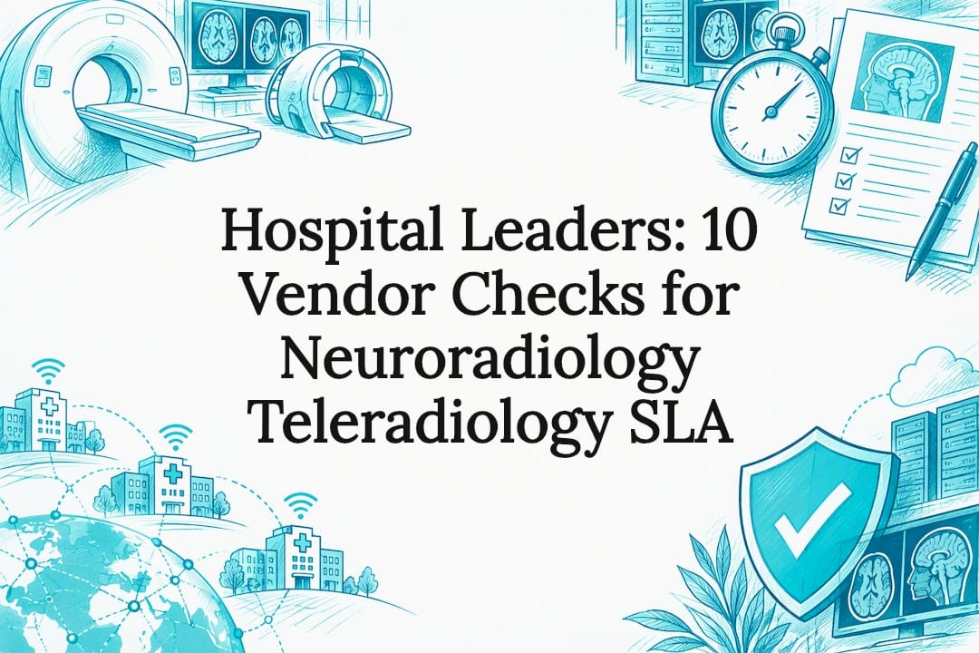 Decorative neuroradiology SLA title card