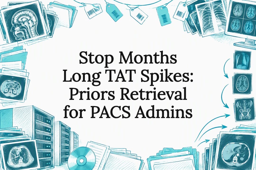 Decorative PACS priors retrieval title card