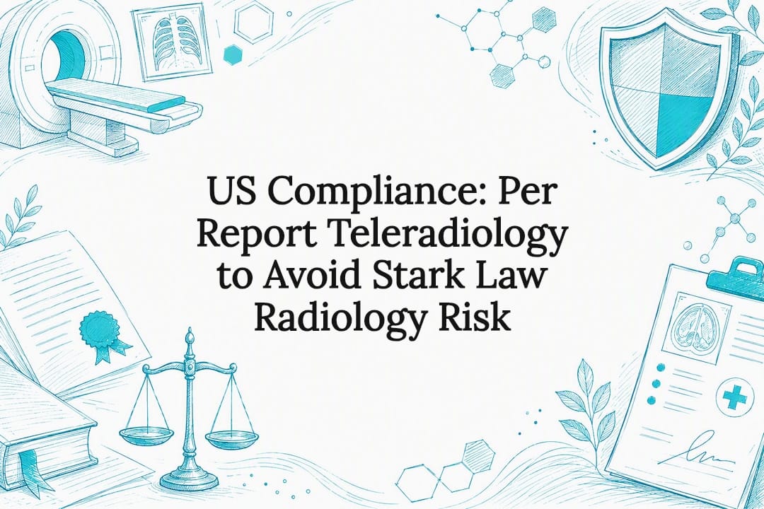 Decorative radiology compliance title card