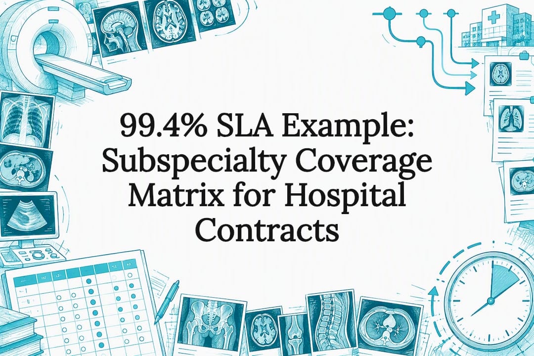 Decorative coverage matrix title card