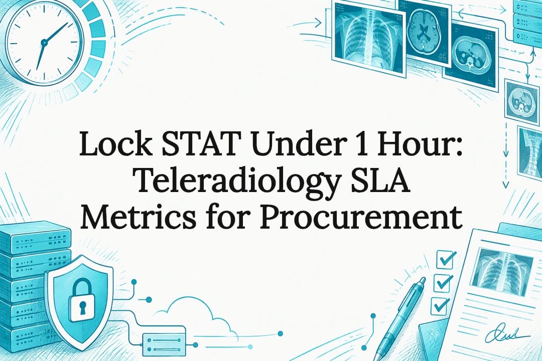 Decorative teleradiology SLA title card