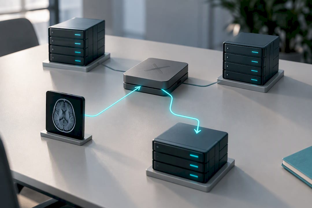 Distributed teleradiology failover architecture