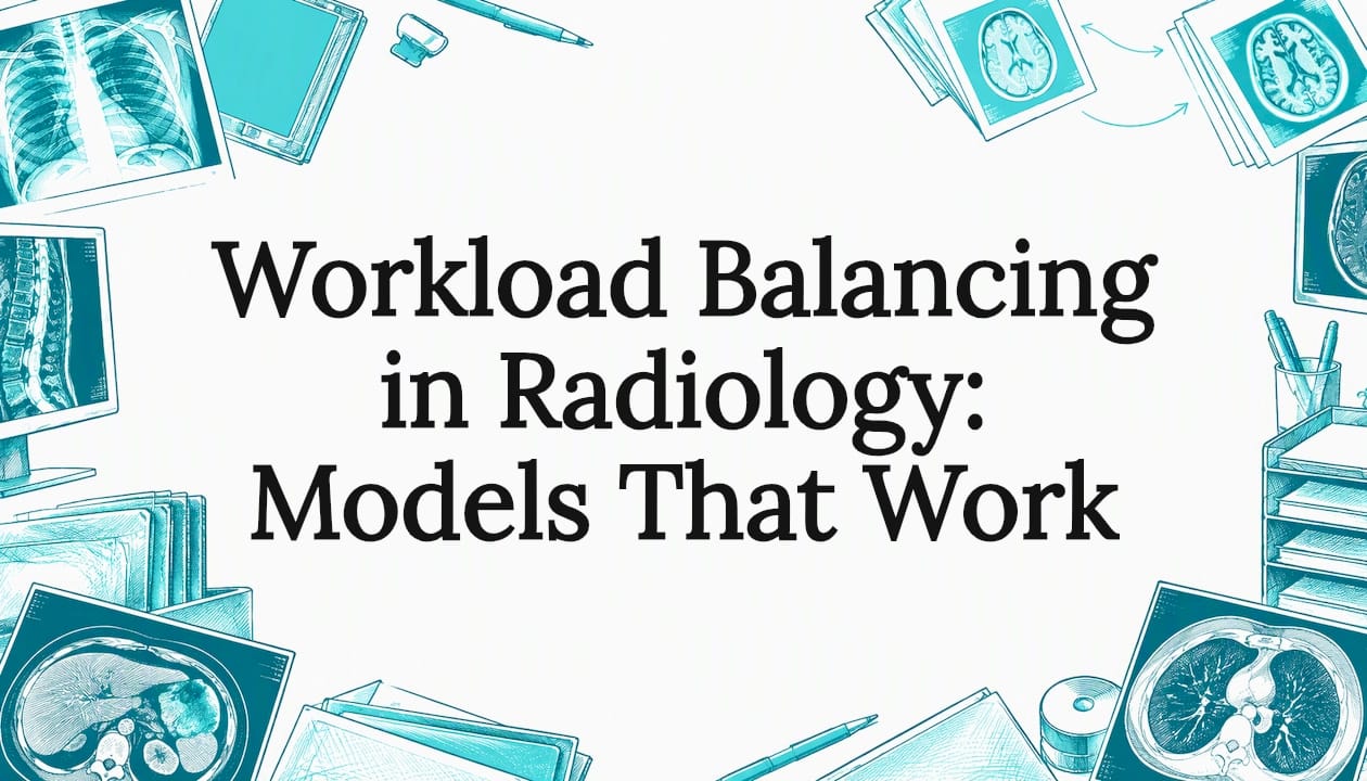 Radiology sketch framing the article title